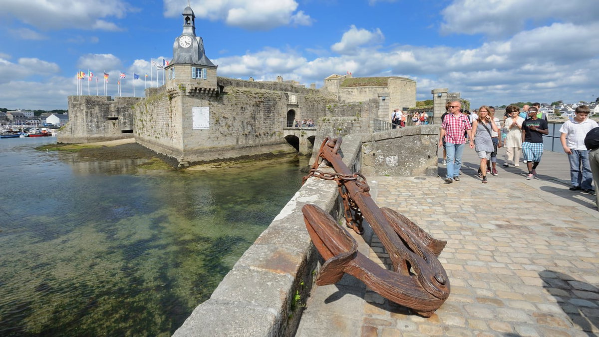 Die Stadt Concarneau aus einer Maigret Bretagne Krimi Reihe Foto: Yannick Le Gal