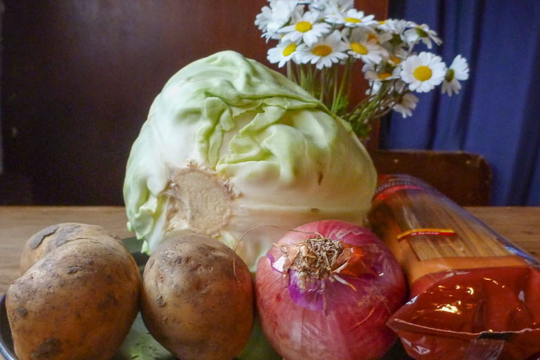 Vegane Campingküche: Zwei Weißkohl-Gerichte