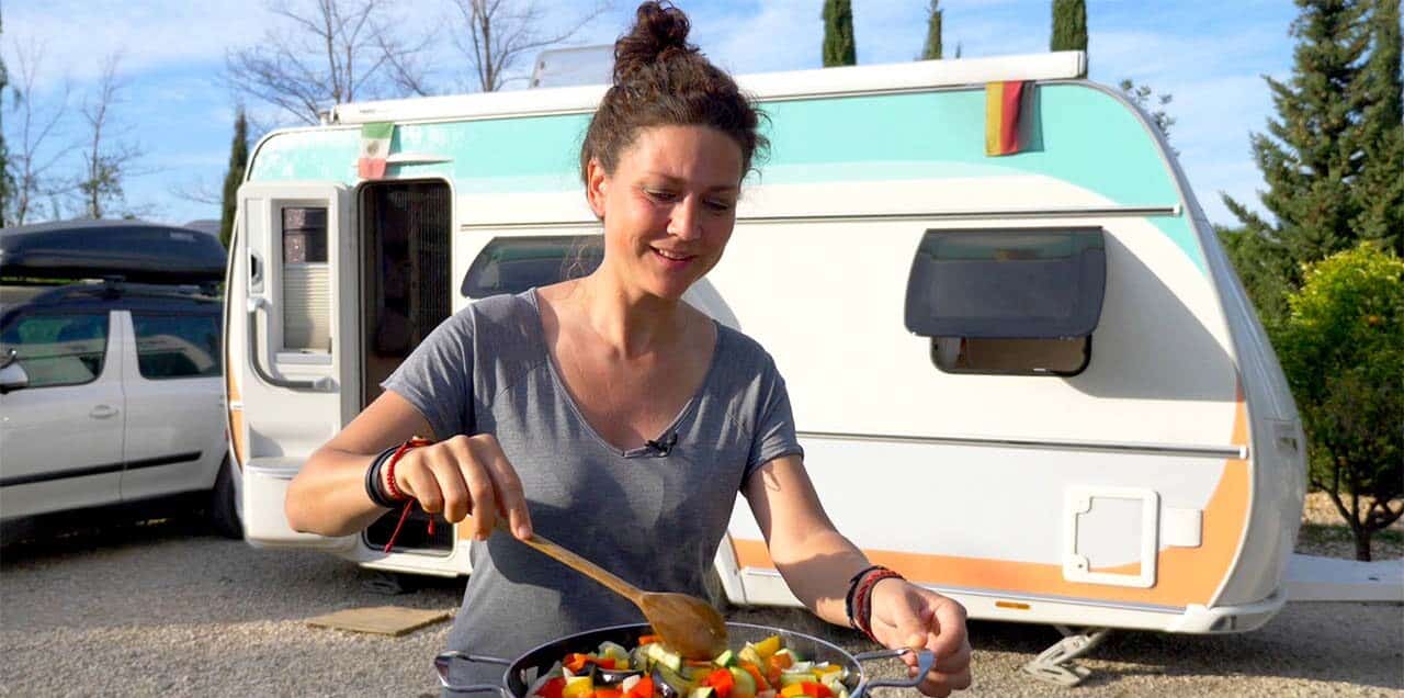 Camping-Rezepte: Ratatouille auf dem CADAC Safari Chef 2