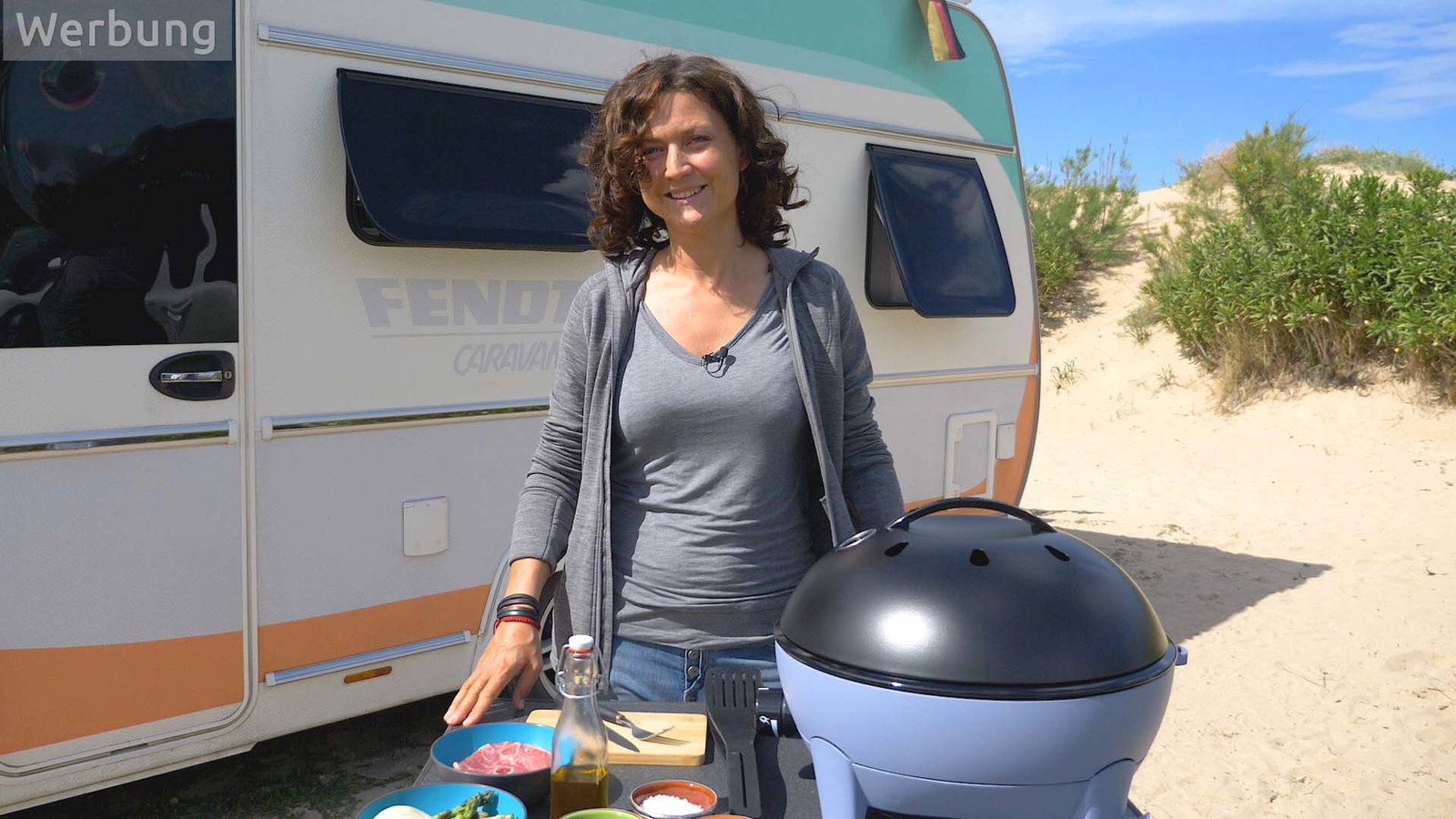 Camping-Rezepte: Lammkoteletts mit grünem Spargel vom Citi Chef 40