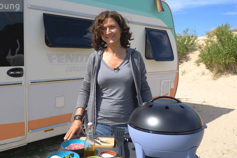 Camping-Rezepte: Lammkoteletts mit grünem Spargel vom Citi Chef 40