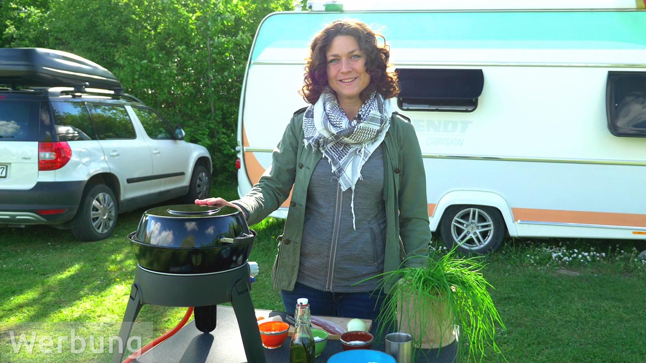Camping-Rezepte: Pfannen-Flammkuchen vom Safari Chef 2