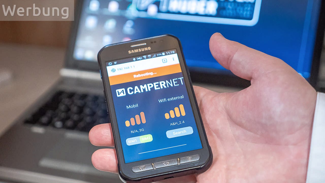 Internet für unterwegs – mit dem CAMPERNET in ganz Europa online