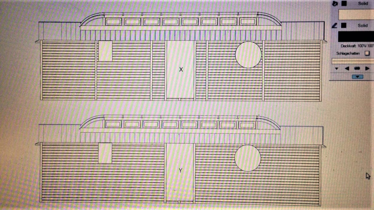 Plan fuer Bauwagenbau