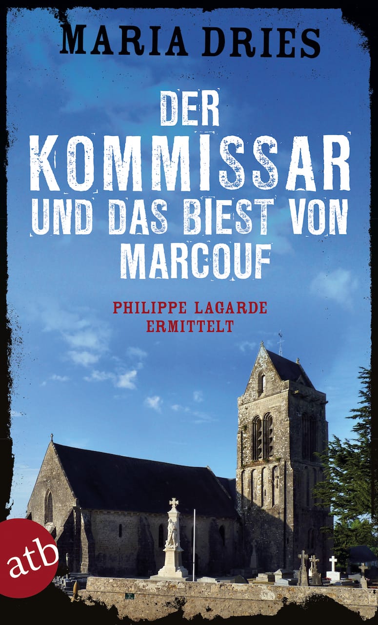 Buchcover vom Normandiethriller von Maria Dries
