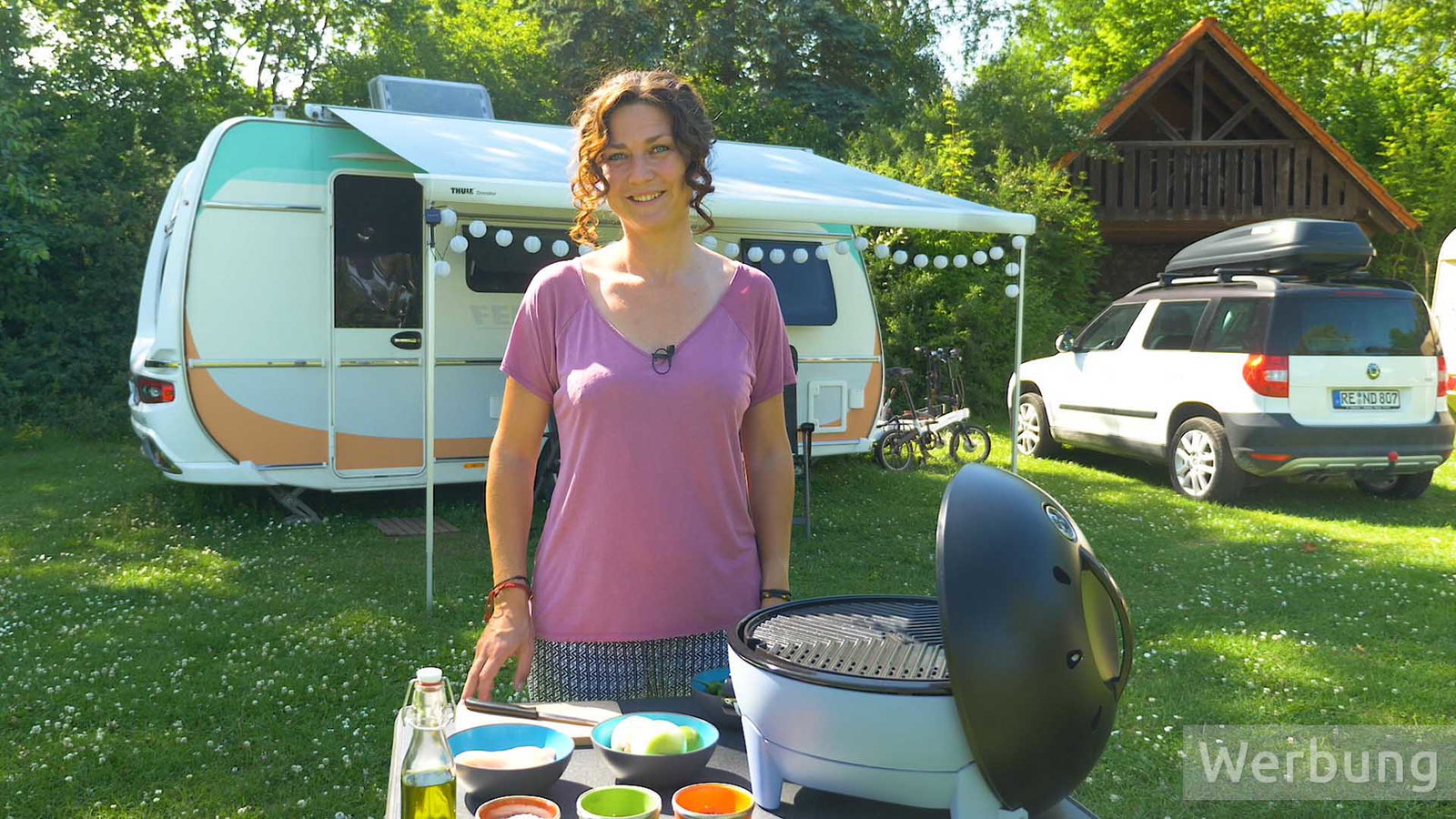 Camping-Rezepte: Hühnchen-Spieße vom CADAC Citi Chef 40
