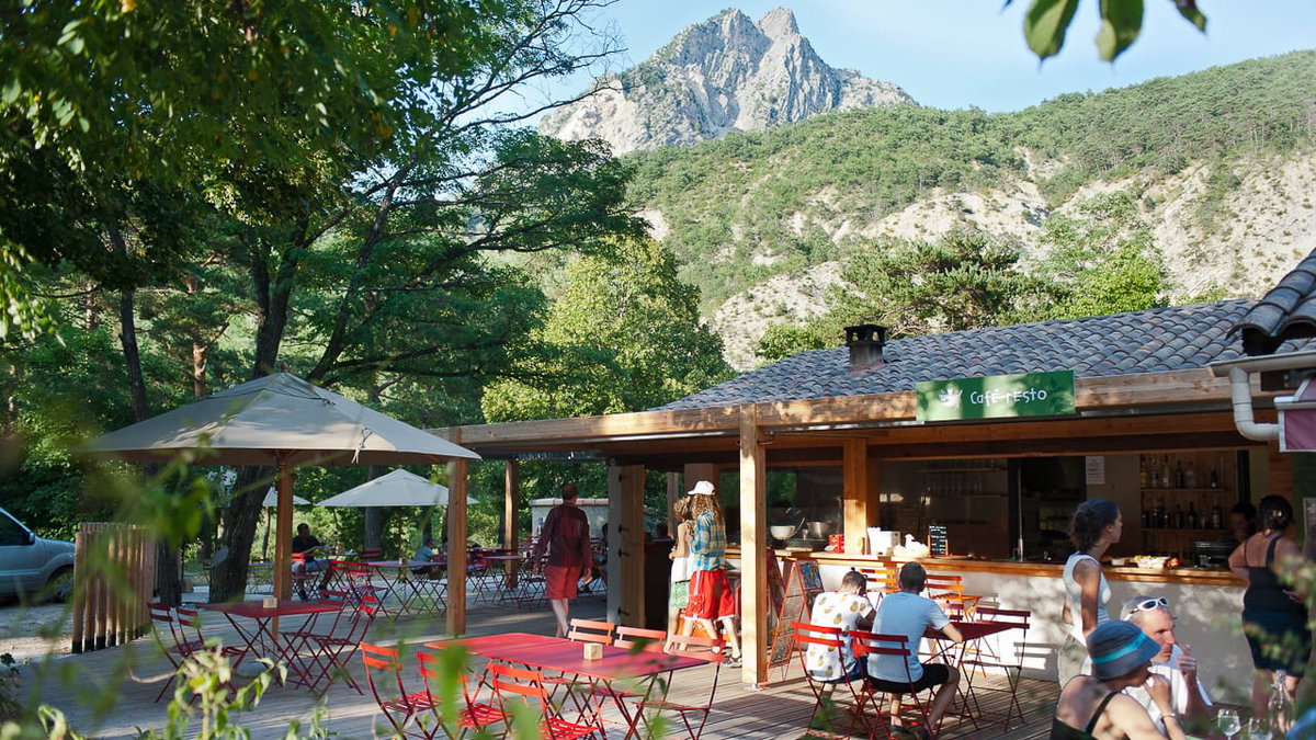 Campingplatz Frankreich Huttopia Camping Gorges du Verdon