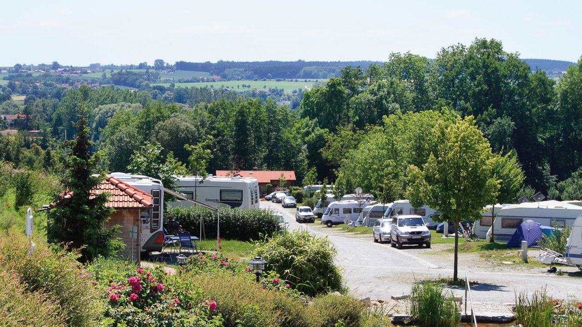 Camping am See in Deutschland Bayern