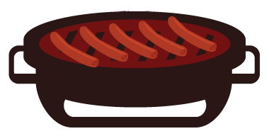 Tischgrill für Camper - kompakt und praktisch