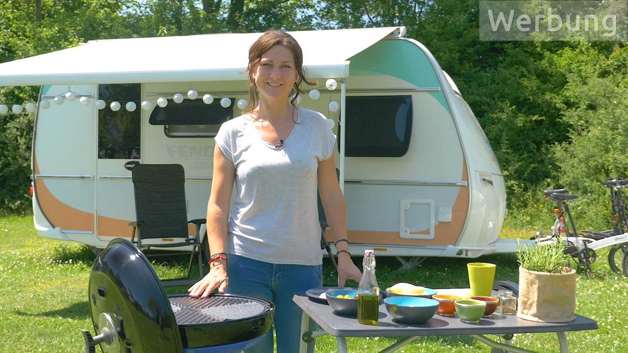 Camping-Rezepte: Gegrillter Fisch mit würzigen Kartoffelsteaks vom Carri Chef 2