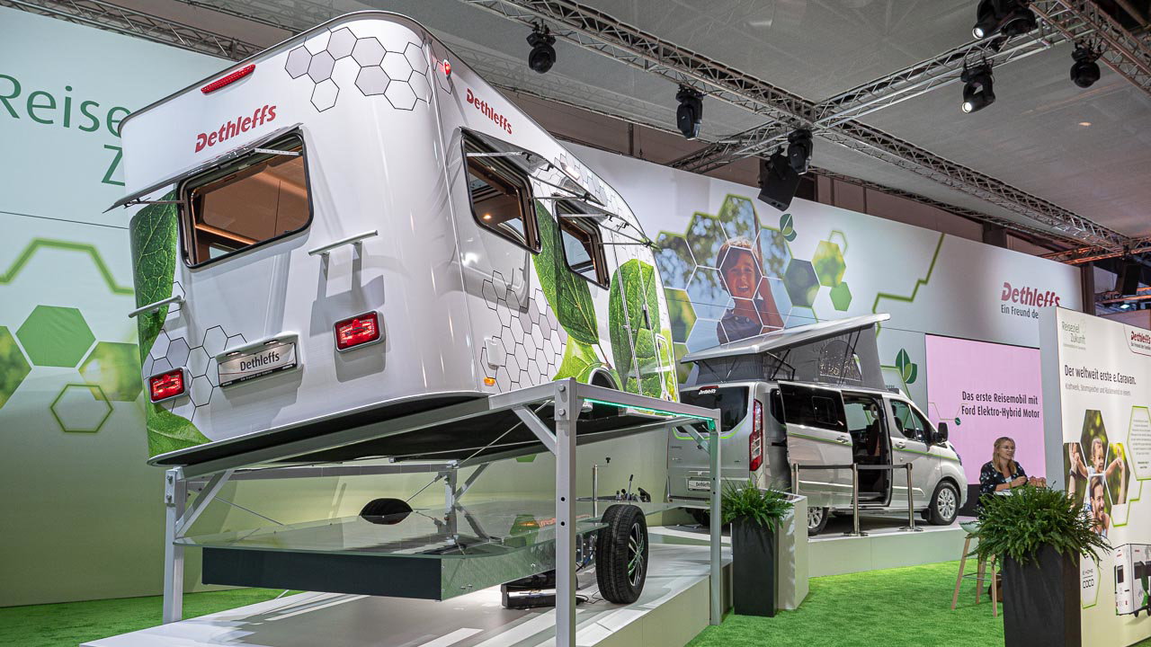 Dethleffs e.home Coco - mit E-Mobilität in Richtung Zukunft unterwegs