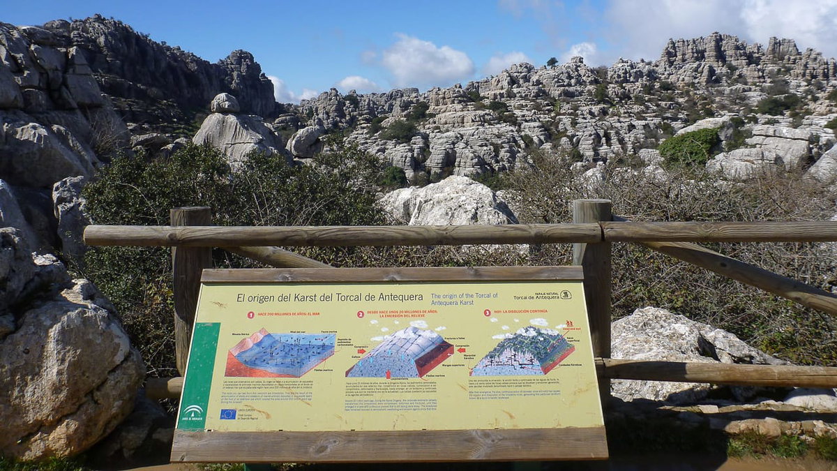 Überwintern in Spanien und Besuch von El Torcal