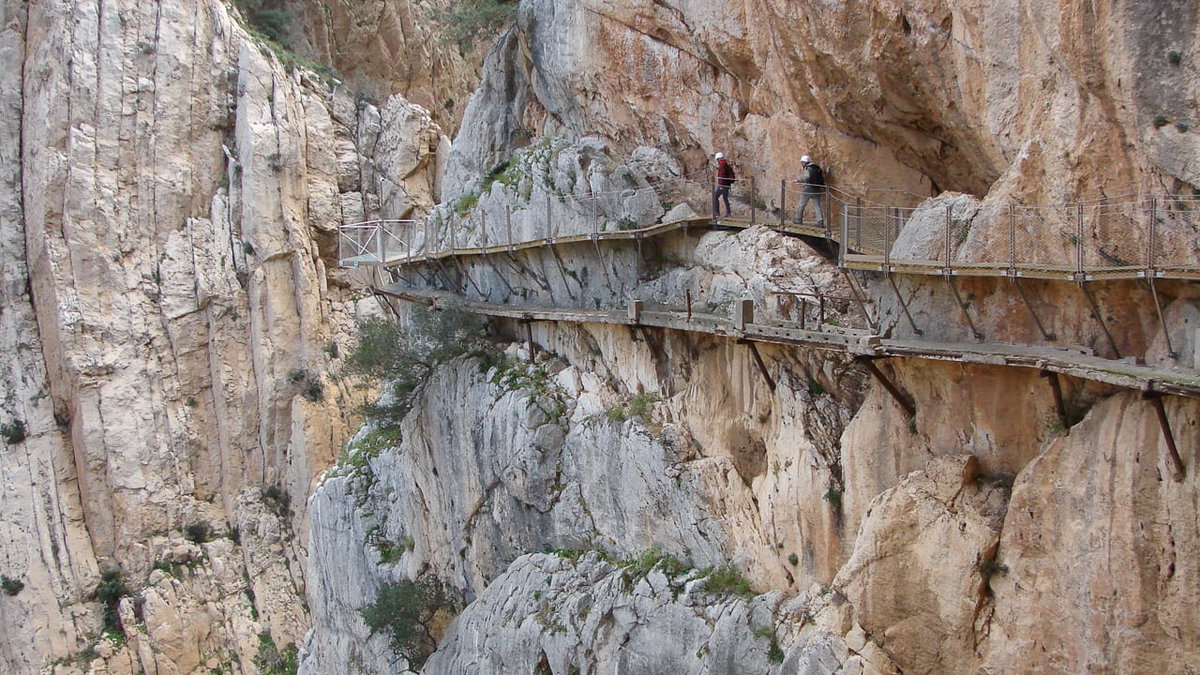 Der Camino del Rey in Spanien
