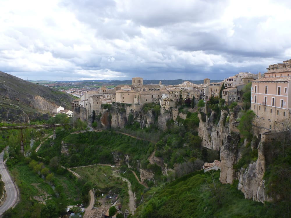Hängende Häuser in Cuenca Spanien