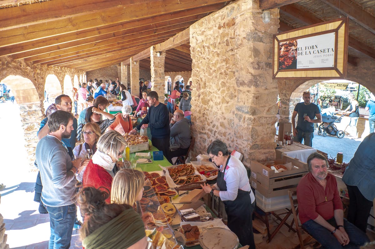 Besuch Markt Jesus Pobre beim Überwintern in Spanien