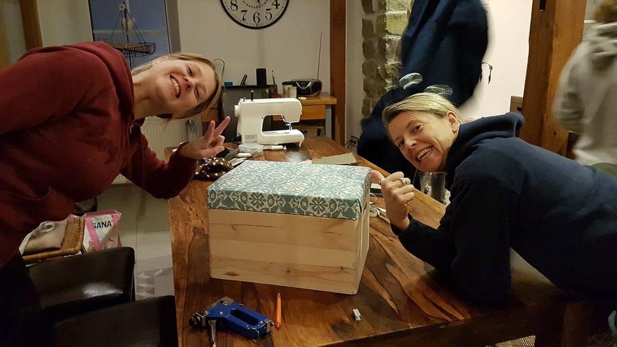 Eine fertige Box für den Ausbau des L300