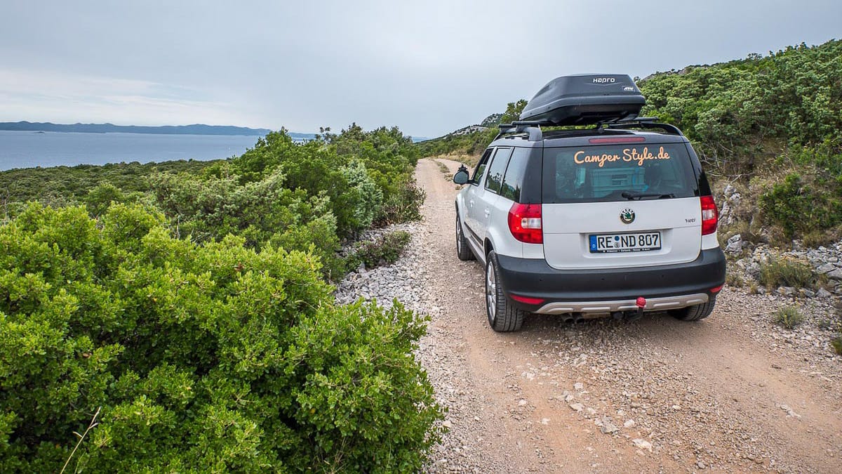 Camping in Kroatien am Meer