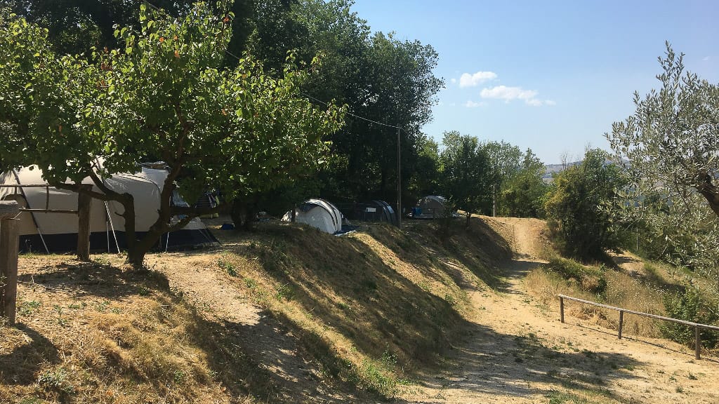 Zelte auf dem kinderfreien Campingplatz Camping Il bel sogno