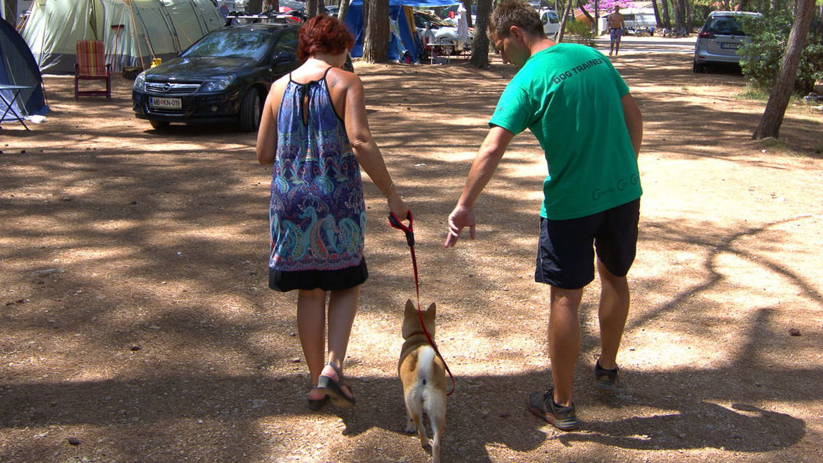 Campingplatz in Kroatien mit Hund