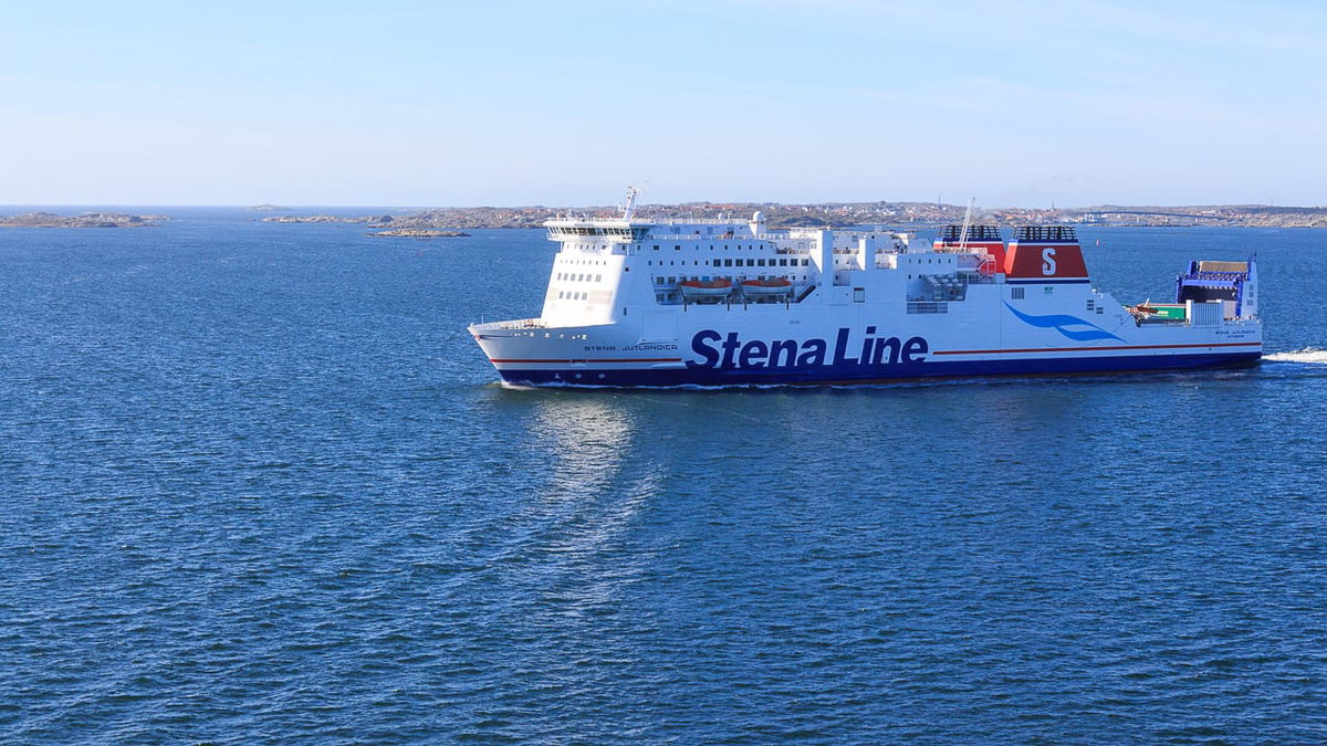Wohnmobil auf der Fähre von Stena Line