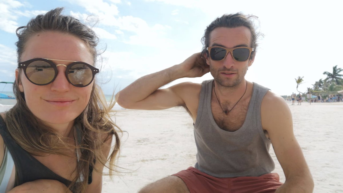 Geraldine und Patrick am Ende ihrer Tour durch Zentralamerika