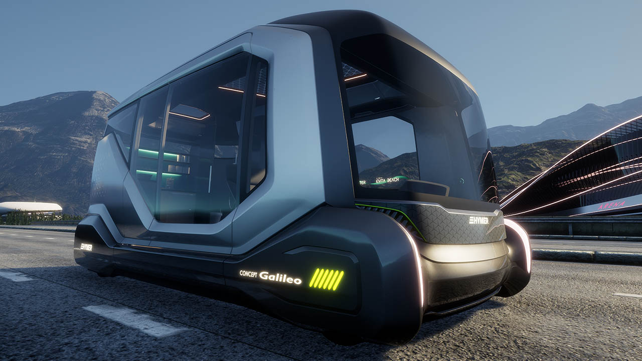 Der Hymer Concept Galileo und die Camper-Besichtigung der Zukunft
