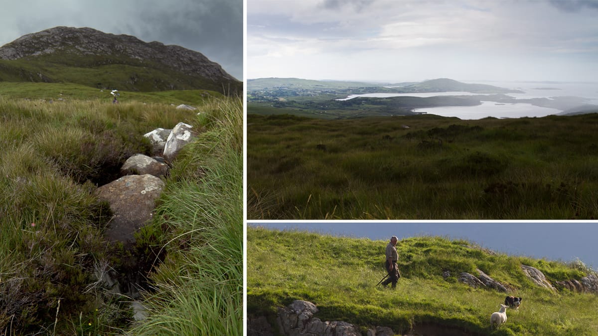 Impressionen aus dem Connemara Nationalpark in Irland