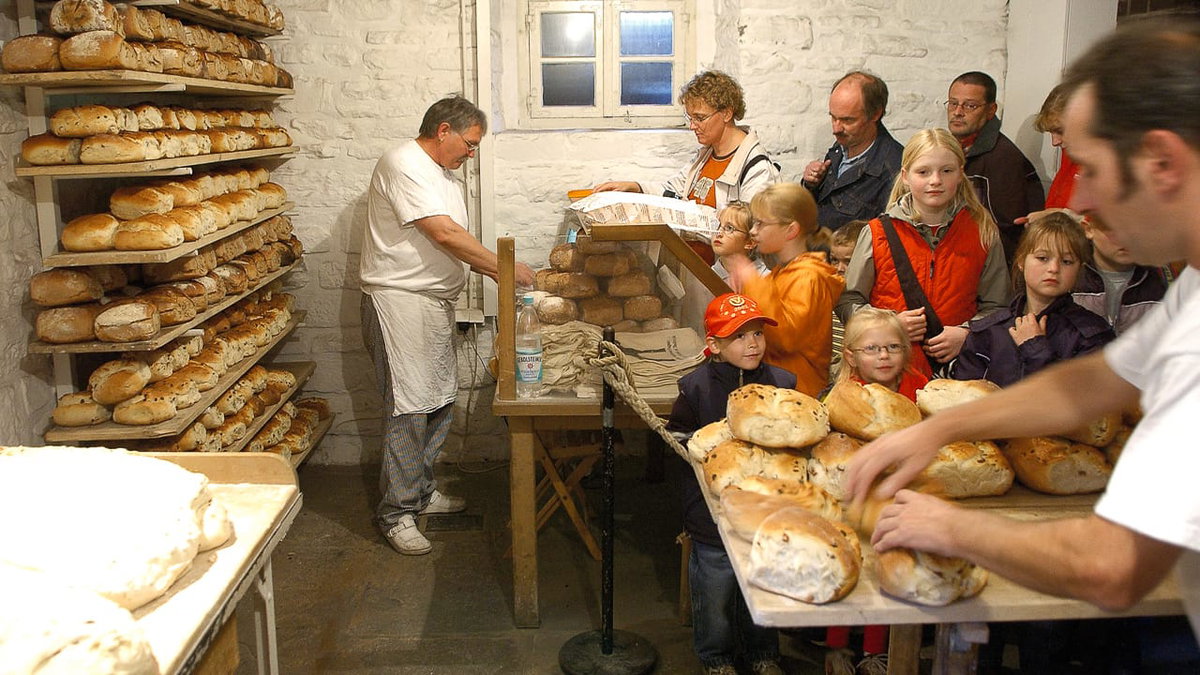 Besuch der Backstube im Freilichtmuseum Hagen bei Camping im Ruhrgebiet