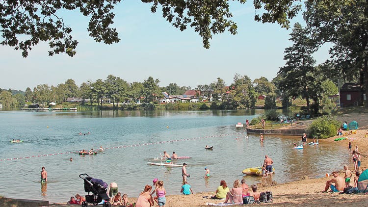 Seepark Ternsche beim Camping im Ruhrgebiet