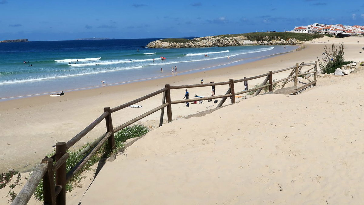 Surfspot Peniche beim Camping und Surfen in Portugal