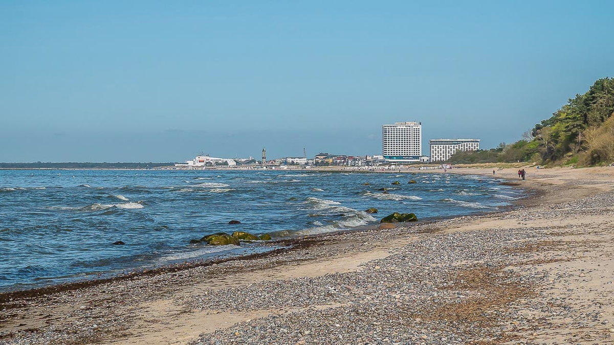 Camping an der Ostsee nahe vom Strand