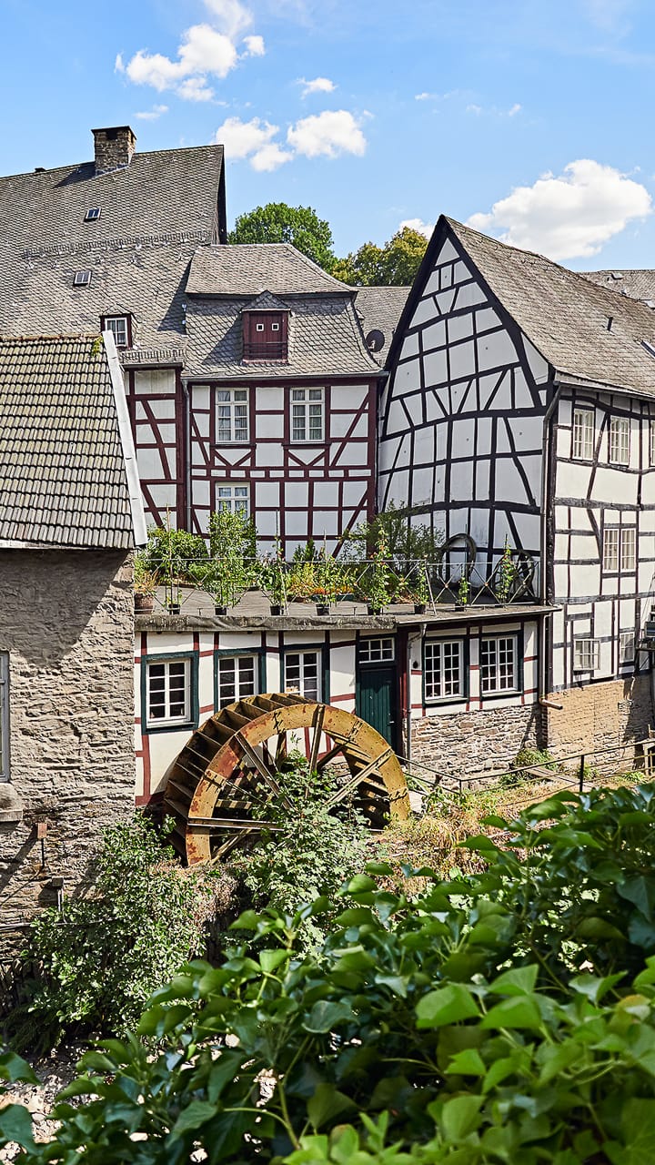 Besuch Senfmühle Monschau beim Camping in der Eifel