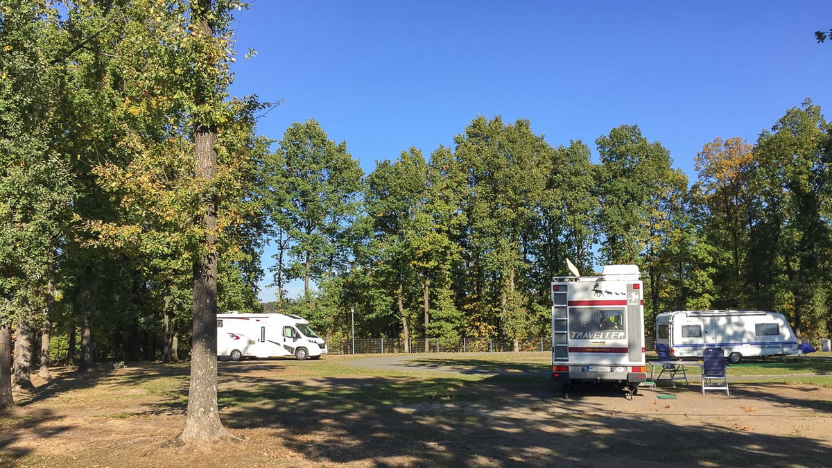 Mit dem WoMo auf dem Vierjahreszeiten Camping im Sauerland