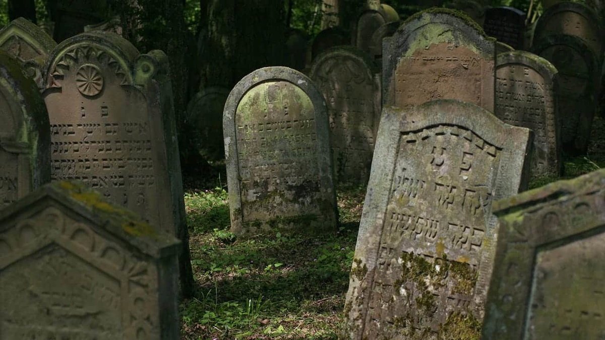 Jüdischer Friedhof in Berlichingen auf Wohnmobiltour durch Hohenlohe und Franken