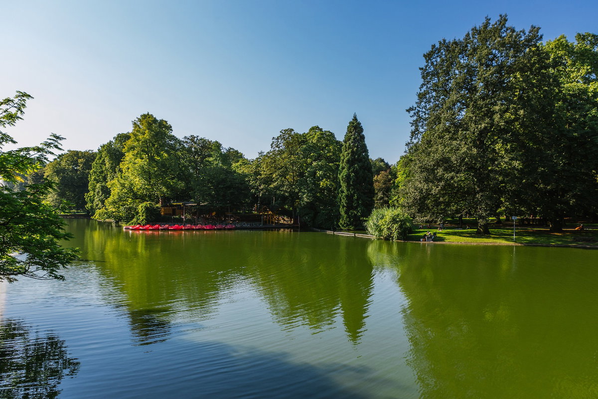 Camping in Köln mit Besuch im Volksgarten
