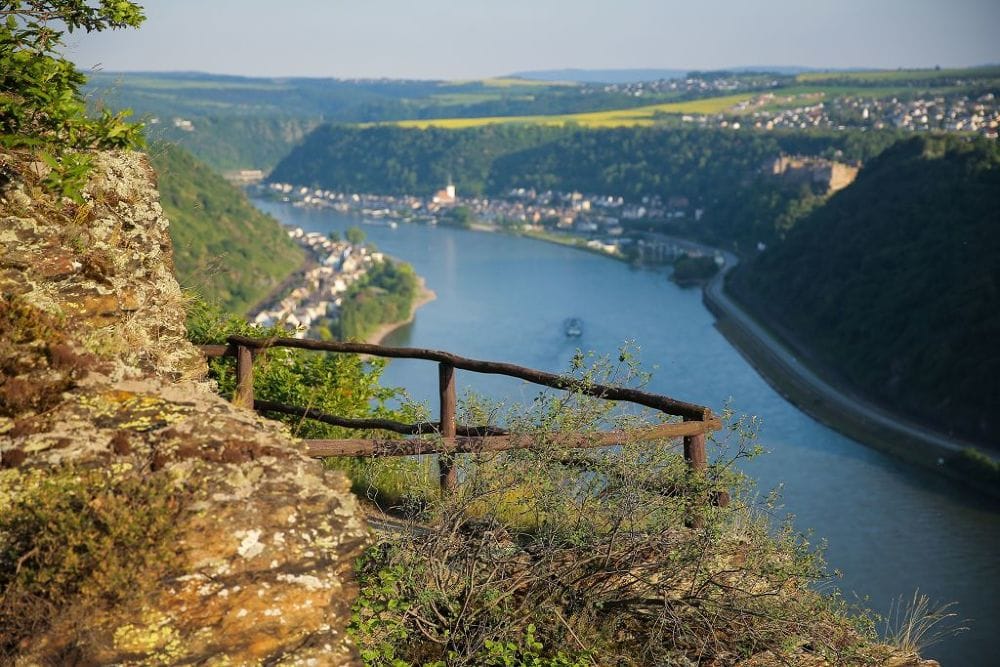 Camping am Mittelrhein in St. Goarshausen