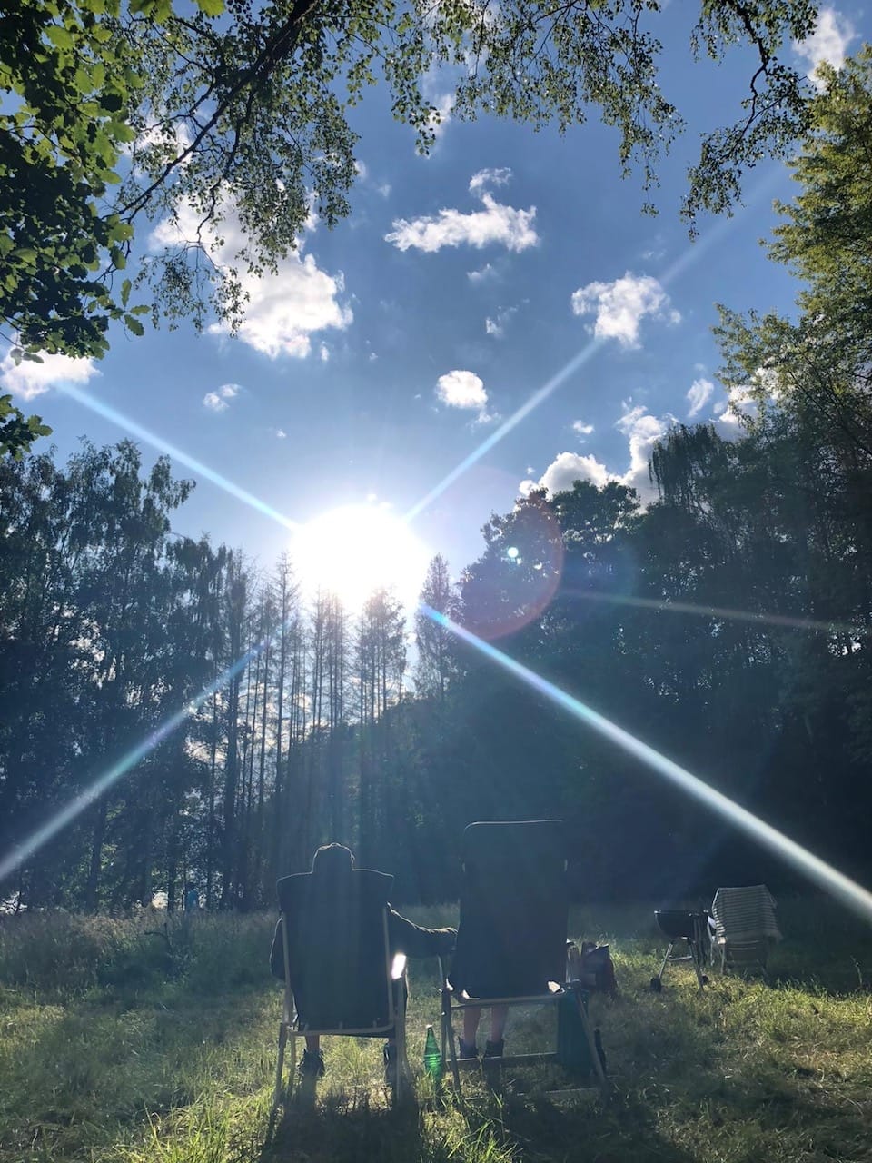 Naturplatz beim Camping mit Handicap