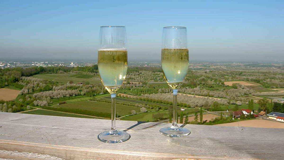 Tolles Weinpanorama an der Badischen Weinstrasse