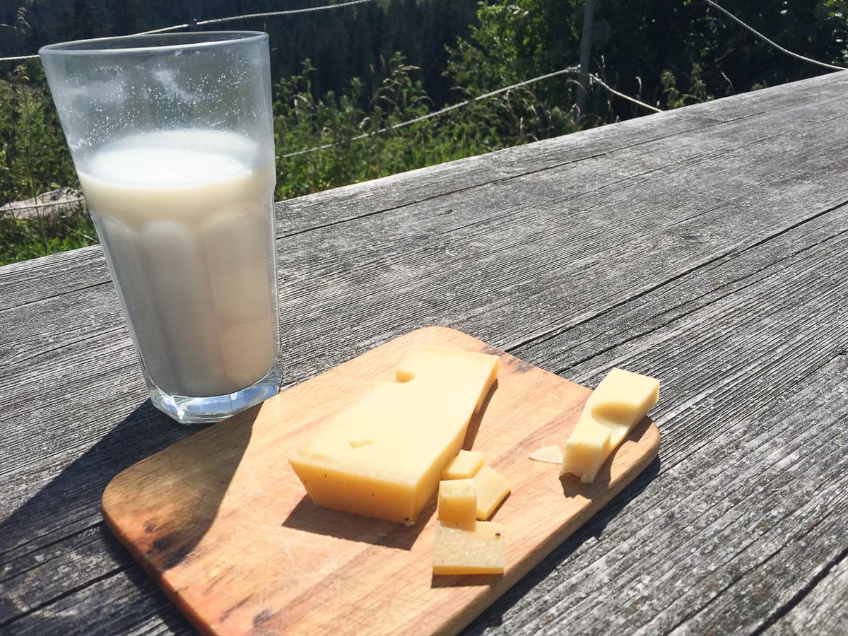 Brotzeit im Tölzer Land beim Camping in Oberbayern