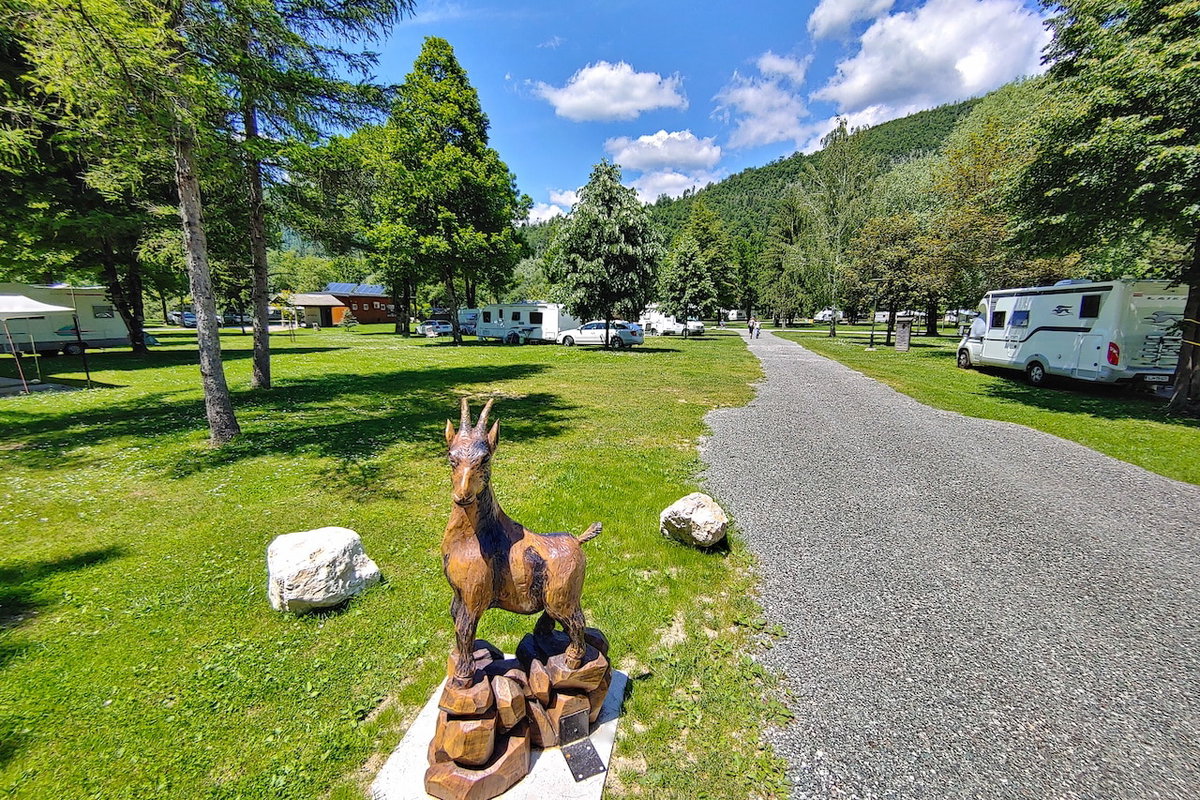 Camping in Slowenien im Camp Danica
