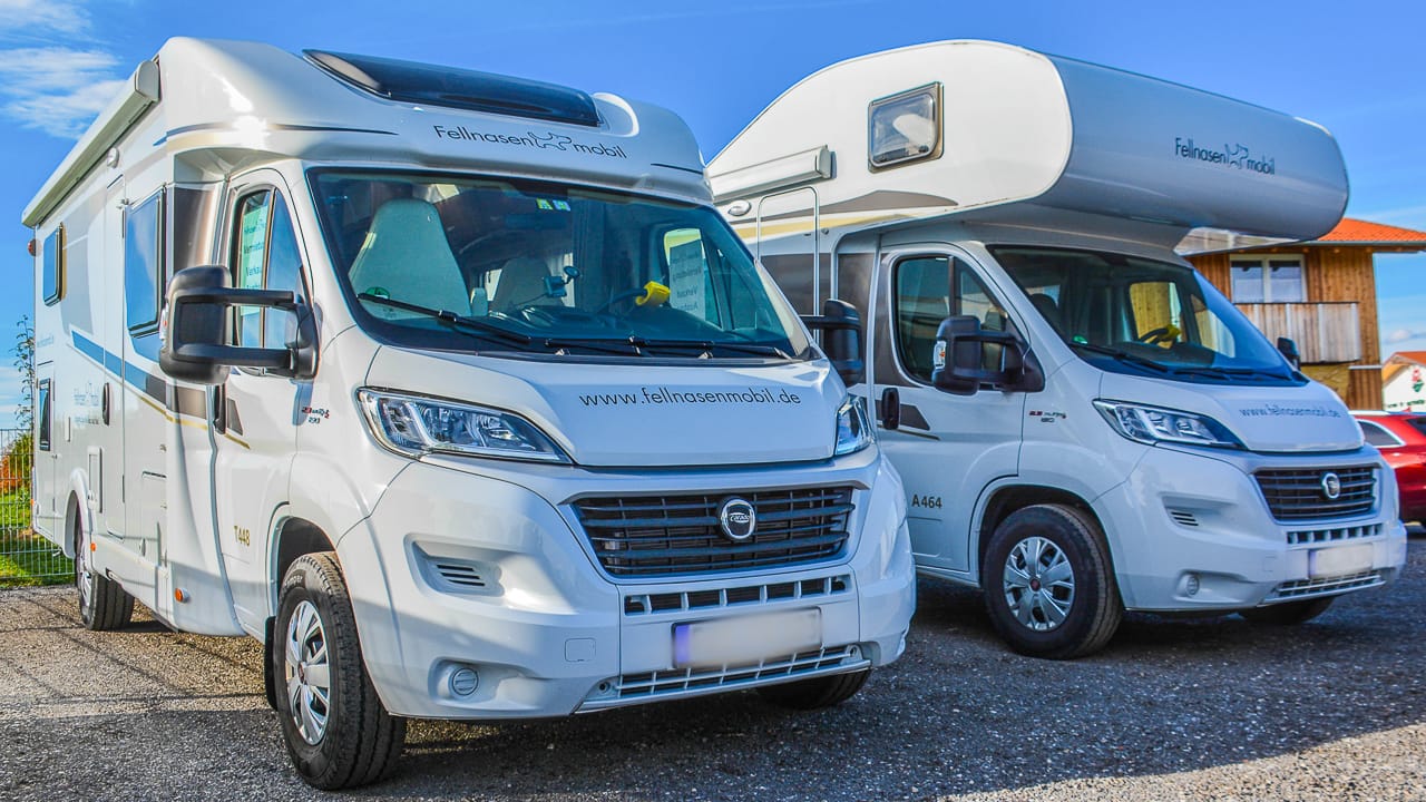 Das Fellnasenmobil: Fellnasen unterwegs auf vier Rädern