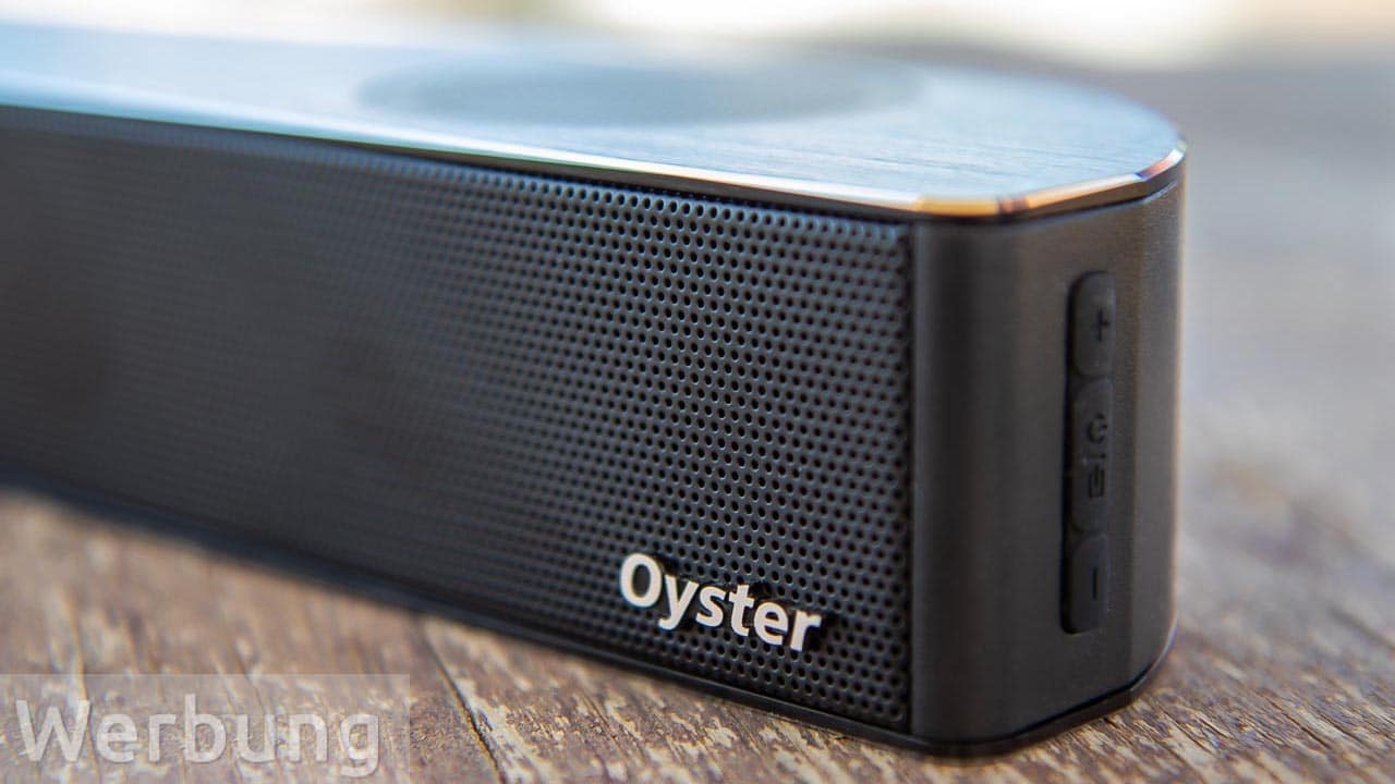 Die Oyster Soundbar von ten Haaft im Test