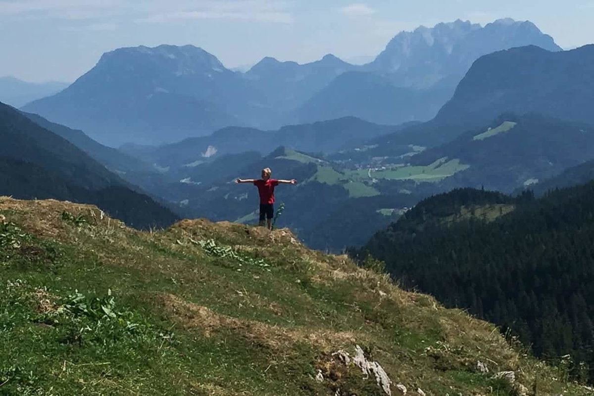 Wanderung Wendelstein beim Camping in Oberbayern