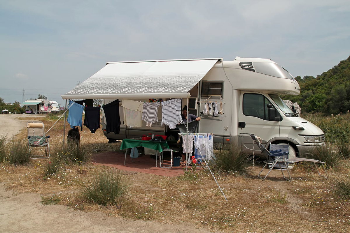 Mit Wohnmobil auf Weltreise in Griechenland