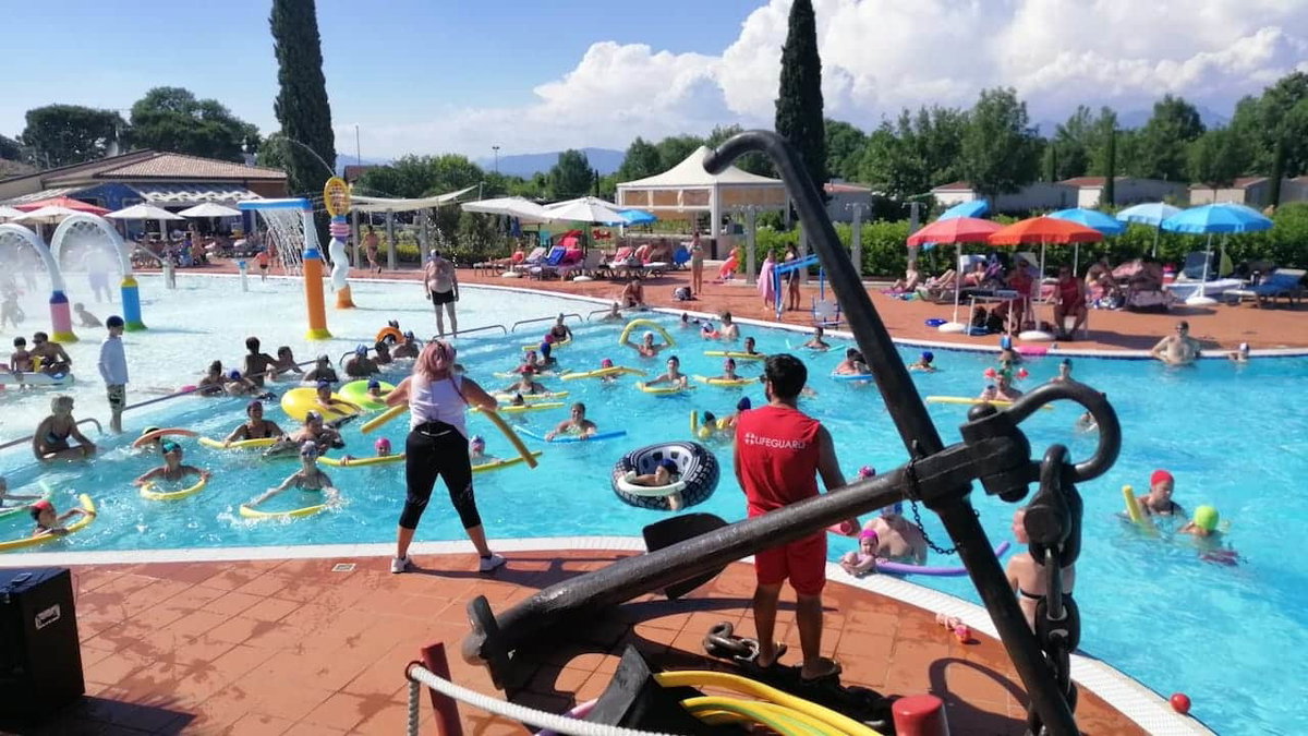 Animation für Camping am Gardasee mit Kindern auf dem Camping Village San Francesco