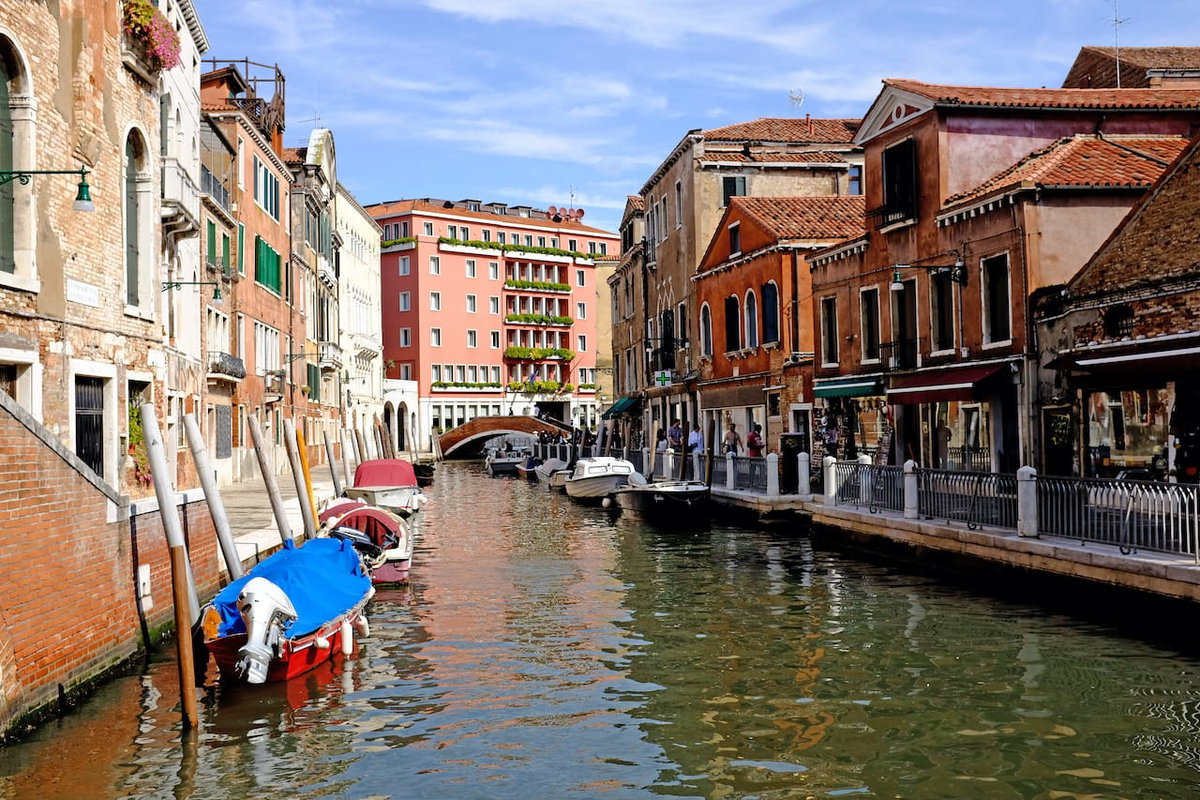 Sightseein in Venedig auf einer Italienreise