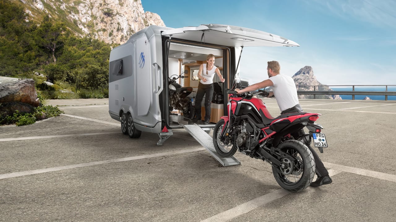 Praktische Transport- und Sportcaravans - 10 Modelle für aktive Camper