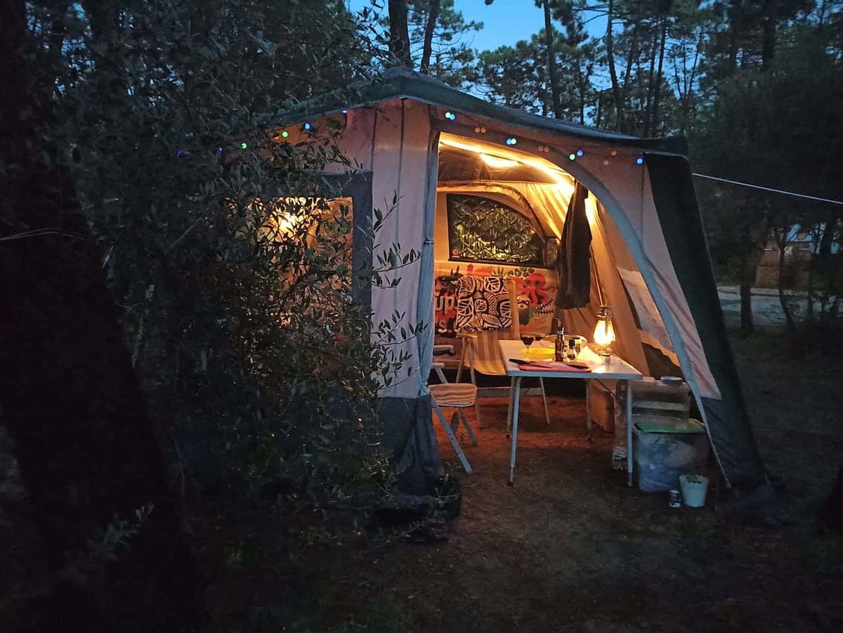 Camping in PuntaAla auf Italienreise mit Wohnmobil