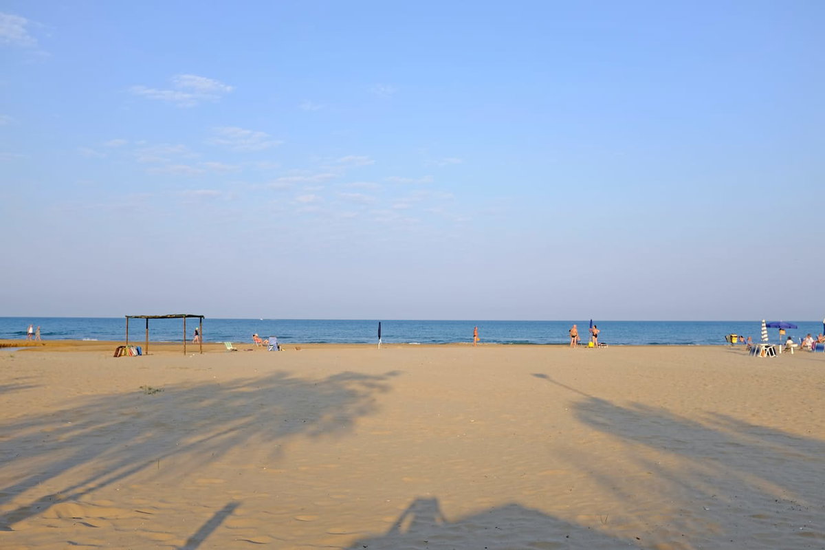Schöner Strand in Vieste für einen Italienurlaub