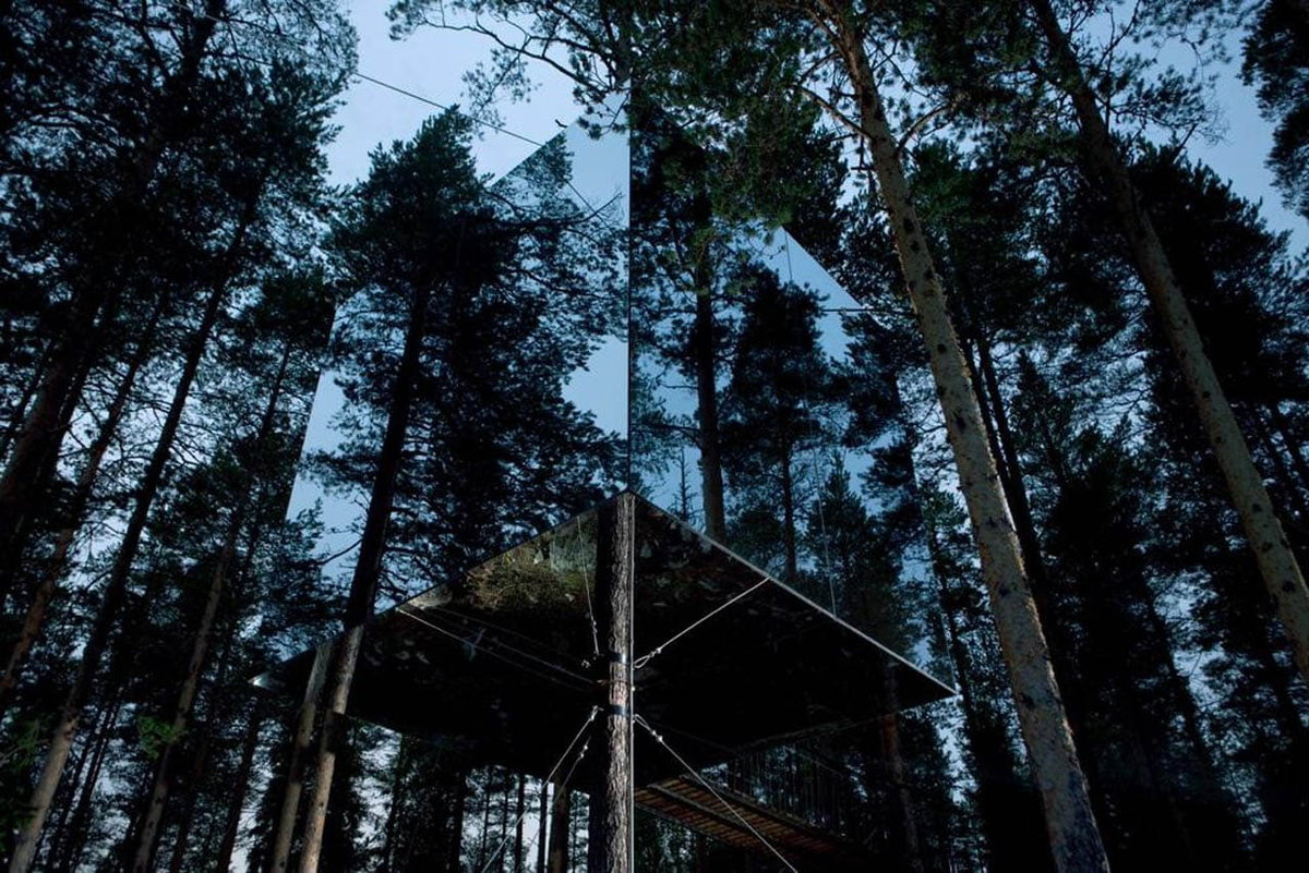 Mirror Cube Hotel, Schweden
